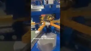 Air duct round flange punching hole machine