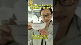 Ceramic Tableware Centennial Source Factory, EU Food Safety Standards, Tangshan, China。
