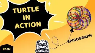 Draw Spirograph with Python Turtle | Episode-3