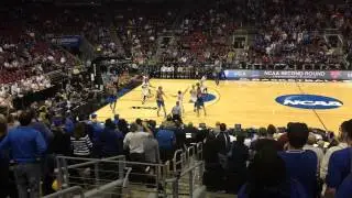 SMU goaltends UCLA gamewinner - 2015 NCAA Tournament 2nd round