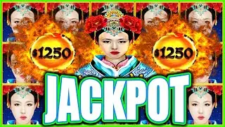 This UNBELIEVABLE JACKPOT She Hit Had Me Screaming! Autumn Moon Dragon Link Slot