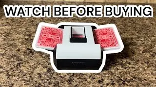 GREAT CARD SHUFFLER - Honest Review - LIVE DEMO