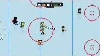 Super Blood Hockey SWEDEN (Wolf) VS CANADA (Pikachu)