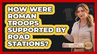 How Were Roman Troops Supported By Road Stations?
