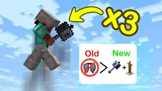How this triple jump mace trick will ruined elytra PVP