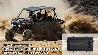 Installation of SAUTVS Airbox Cover Assembly for Polaris RZR XP 1000 XP4 1000 XP Turbo 2014-2023 