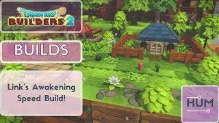 Dragon Quest Builders 2 - Speed Build - Link's Awakening Scene!