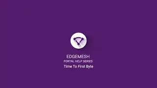 Edgemesh Portal Help Series: Time To First Byte