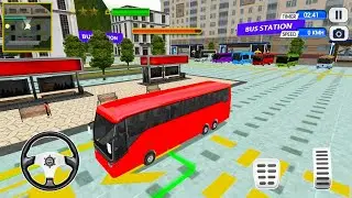 Euro Bus Simulator 2018 - Realistic Traffic & People Cool Weather Condition - (Level 1,2&3)
