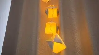 染め紙で作る！キュービストライトの作り方！