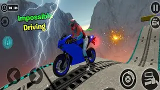 Impossible Motor Bike Tracks New Motor Bike Unlocked - Android GamePlay 2022