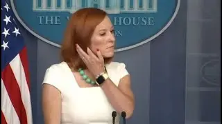 Jen Psaki knocks down the Republican lies and hysteria about vaccine ID requirements