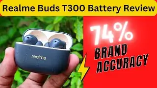 40 часов воспроизведения??? Тест батареи наушников Realme T300 с указанием времени зарядки и врем...