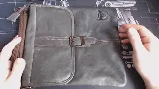 [Распаковка] Bullcaptain сумка для планшета from Gearbest