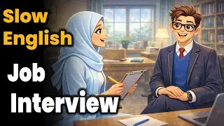 Job Interview in English | Easy English for Beginners (Slow & Simple)