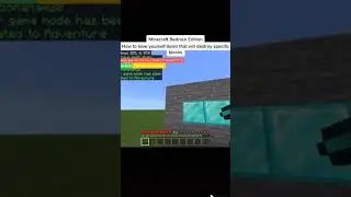 Obtaining tools that can only break certain blocks (command tutorial) #shorts