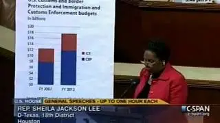 Rep. Sheila Jackson Lee on Comprehensive Immigration Reform