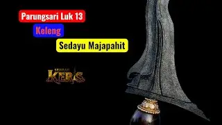 Keris Parungsari Luk 13 Sedayu Majapahit