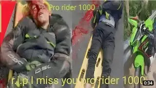 pro rider 1000 death full video @PRORIDER1000AgastayChauhan dead body video rip Pro rider 1000 😭😭😭😭