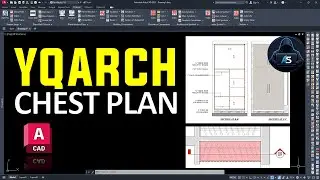 FASTEST Way to Draw a Chest Plan in AutoCAD Using YQArch Plugin