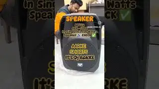 AHUJA ABA-5000 in 500 watts ll  With Single 15
