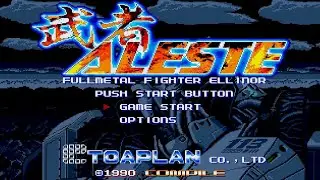 (Sega Genesis) - Longplay / Walkthrough - Musha Aleste - Full Metal Fighter Ellinor - HD 60 FPS