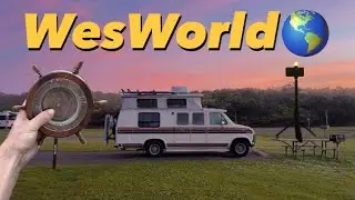 Treasure Hunting & Surfing in the Outer Banks | Vanlife Travel Vlog with my 1985 Ford Econoline