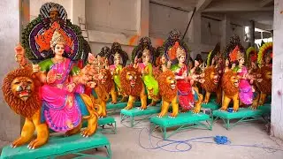 dhoolpet durga idols making | durga mata idols dhoolpet | durga mata making 2021Hyderabad activities