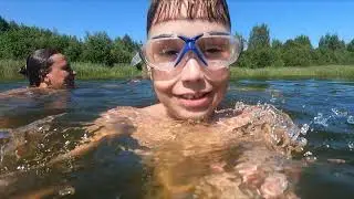 Лето озеро Дубки