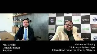 ICSA Talks Mr.  Mohammed - VP Partnerships ICSA, in conversation with Alaa Sweidan - GM Taqniyat.