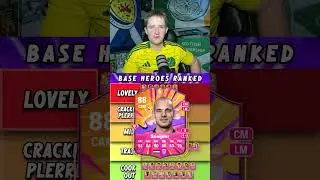 FC25 EVERY BASE HERO RANKED IN A TIERLIST! 🥇 FC25 ULTIMATE TEAM TIERLIST #eafc25 #fc25 #tierlist