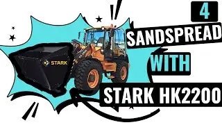 Stark HK2200 | Volvo L50G | Sandspreading in Norway | PART 1
