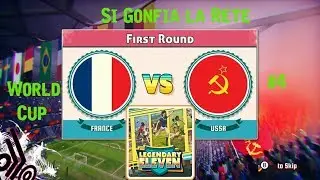Legendary Eleven Nintendo Switch Gameplay ITA World Cup USSR vs Francia Si Gonfia la Rete