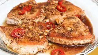 EASY PAN SEARED TUNA | HOW TO COOK AHI TUNA