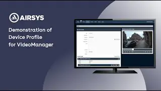 Device Profile for VideoManager