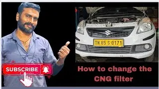 swift dizre,2022 petrol CNG filter changing....