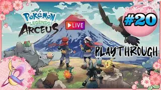 Pokemon Legends Arceus Live Stream Playthough (Part 20)