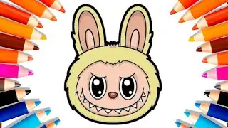 How to draw labubu face sketch drawing @FizzleArtHub 