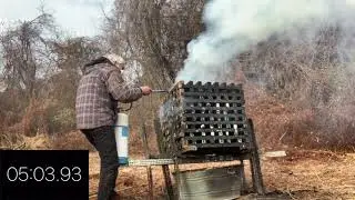 3A Crib Test Burn