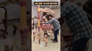 Jhula - swing / Sankheda jhula / Wooden Swing