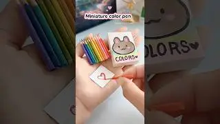 Miniature craft😍✨#shorts #art #diy  #craft #muktaartandcraft #youtubeshorts