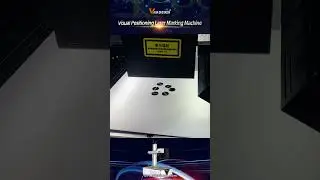 Visual Positioning Laser Marking Machine #fiberlasermarkingmachine