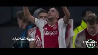 تحدي حكيم زياش لريال مدريد بأداء رائع | Hakim ziyech vs real madrid