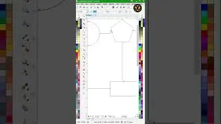 How to use the rounded right-angle connector tool in CorelDraw X7 for beginners