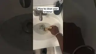 How to clean your trimmer / clipper blade #newvideo #oneamrittv #barber #barbershop #reuse