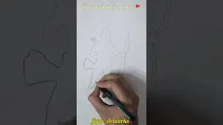 Drawing Ram Ji Shadow #drawing #trending #viral #bhagwan #ram #hanuman #shiv #krishna