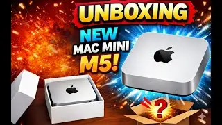 Mac mini M5 Unboxing and Installation 2025