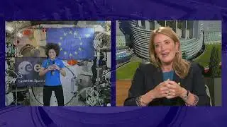 President Metsola calls astronaut Samantha Cristoforetti