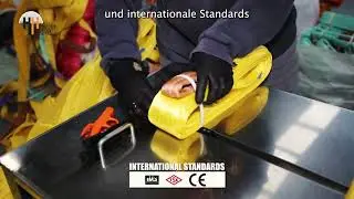 HEDEF HALAT, Produktionsanlage hochmoderner Hebeb&auml;nder!