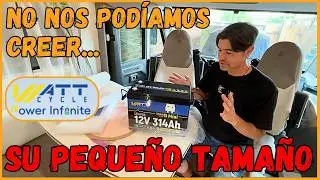 Instalamos nueva batería WATTCYCLE 314Ah MINI